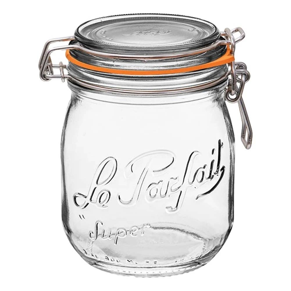 Le Parfait Rounded French Glass Storage Jar