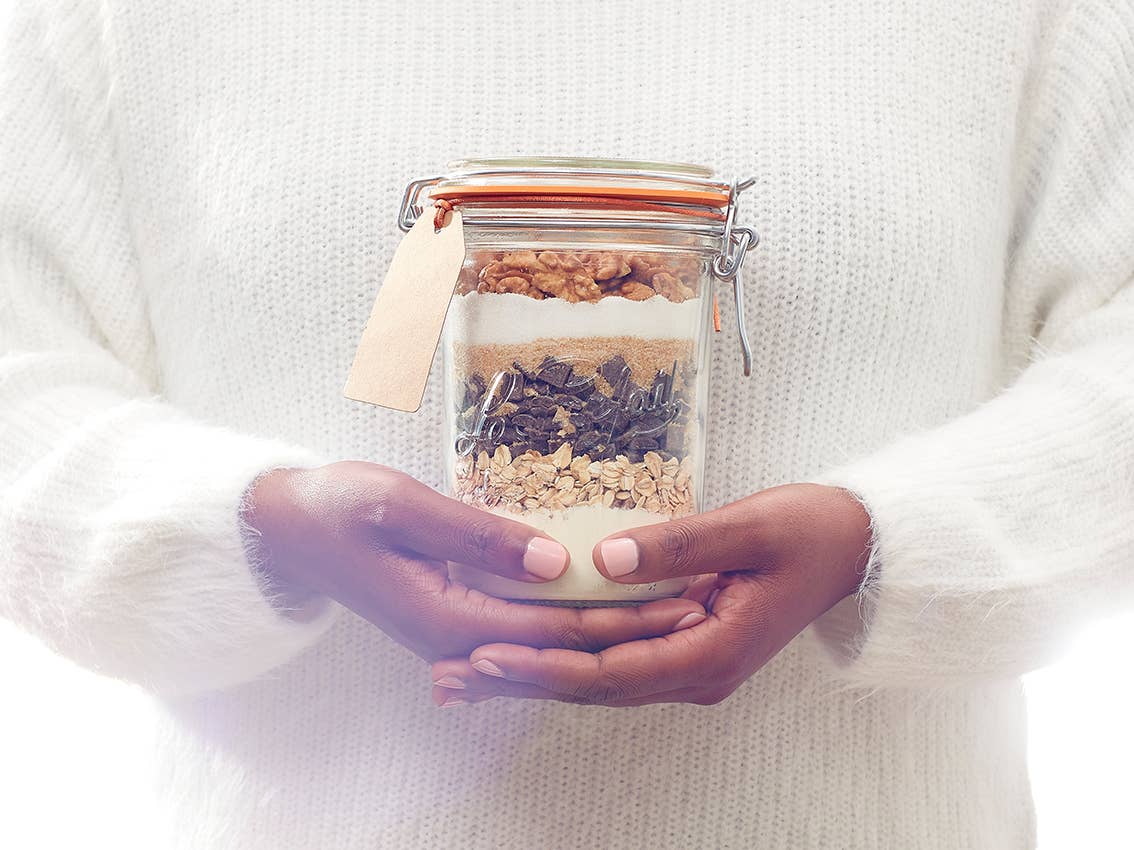 Le Parfait Tapered French Glass Preserving Jar
