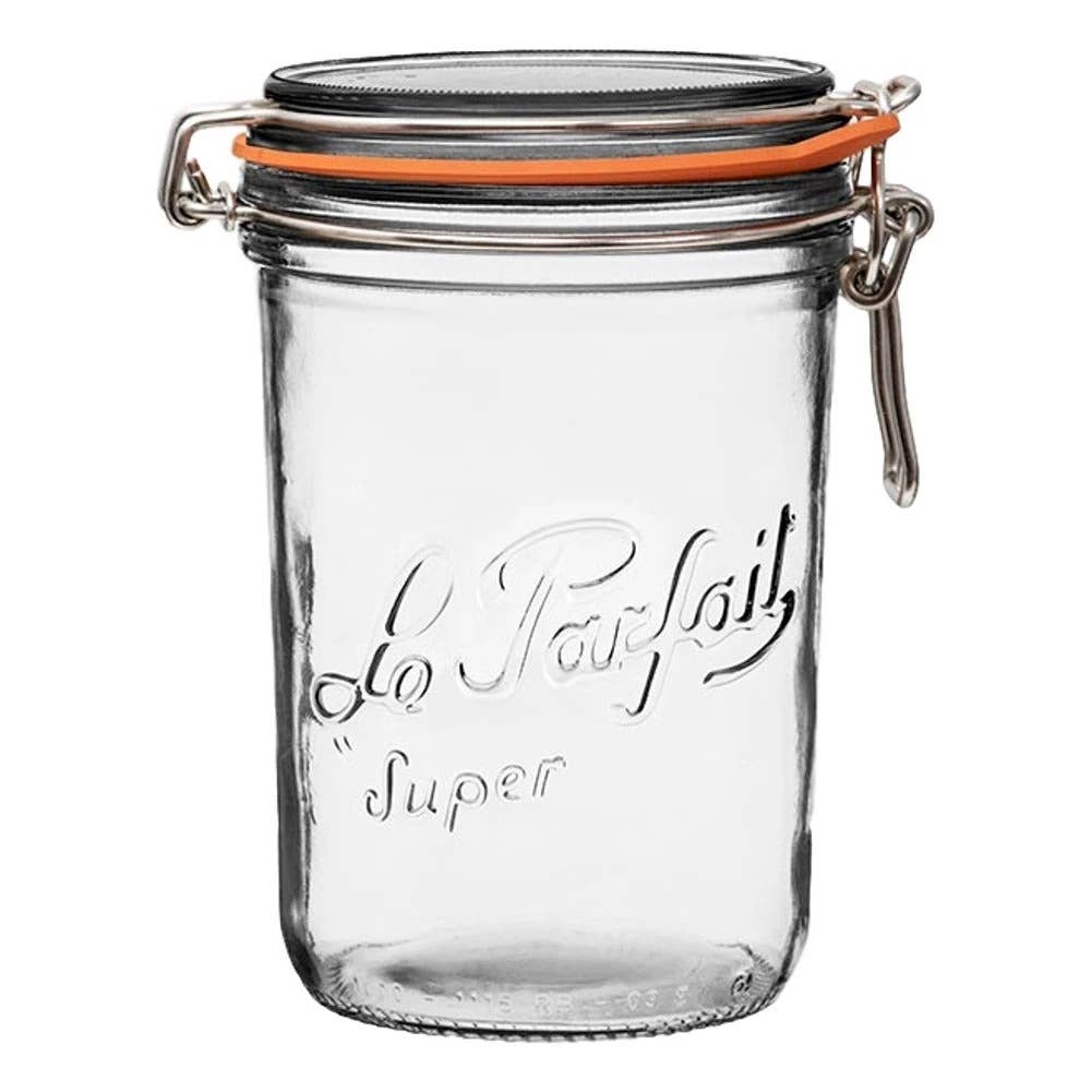 Le Parfait Tapered French Glass Preserving Jar