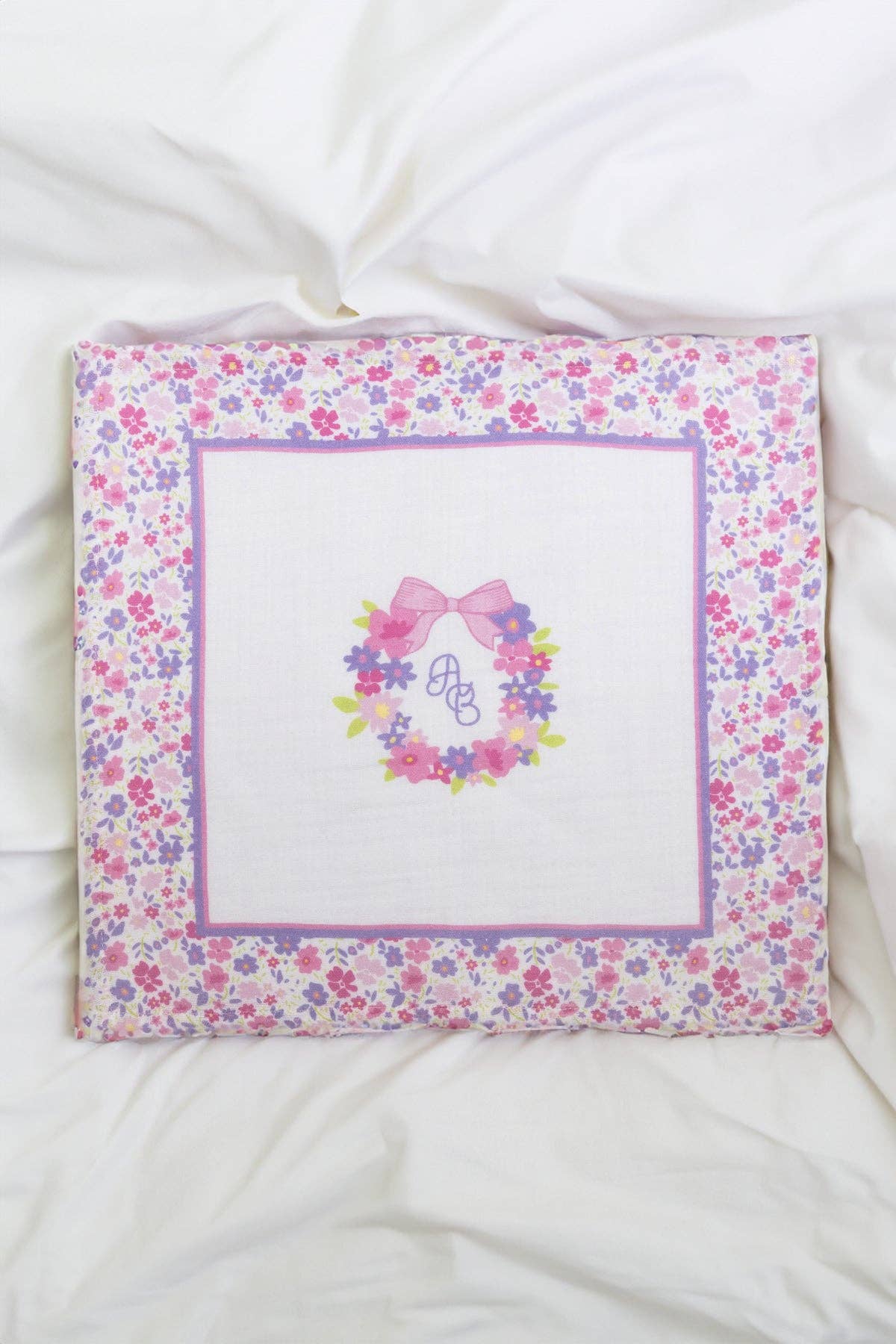 Atelier Babbi - Burp Cloth - Tiny Flowers / Pink