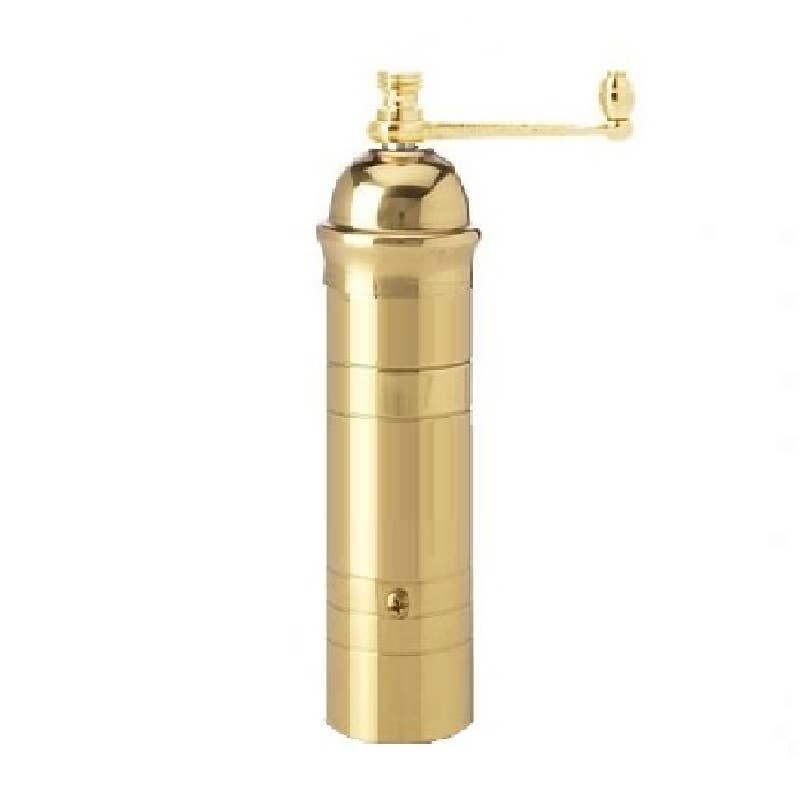 Rune-Jakobsen Design - The original 'Small Brass Mill' - 7" pepper grinder