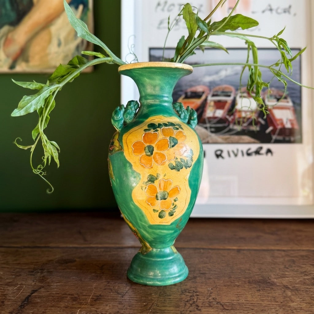 Magnificent Moriage Porcelain Vase