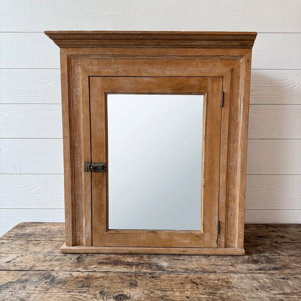 Antique Pine Medicine Cabinet