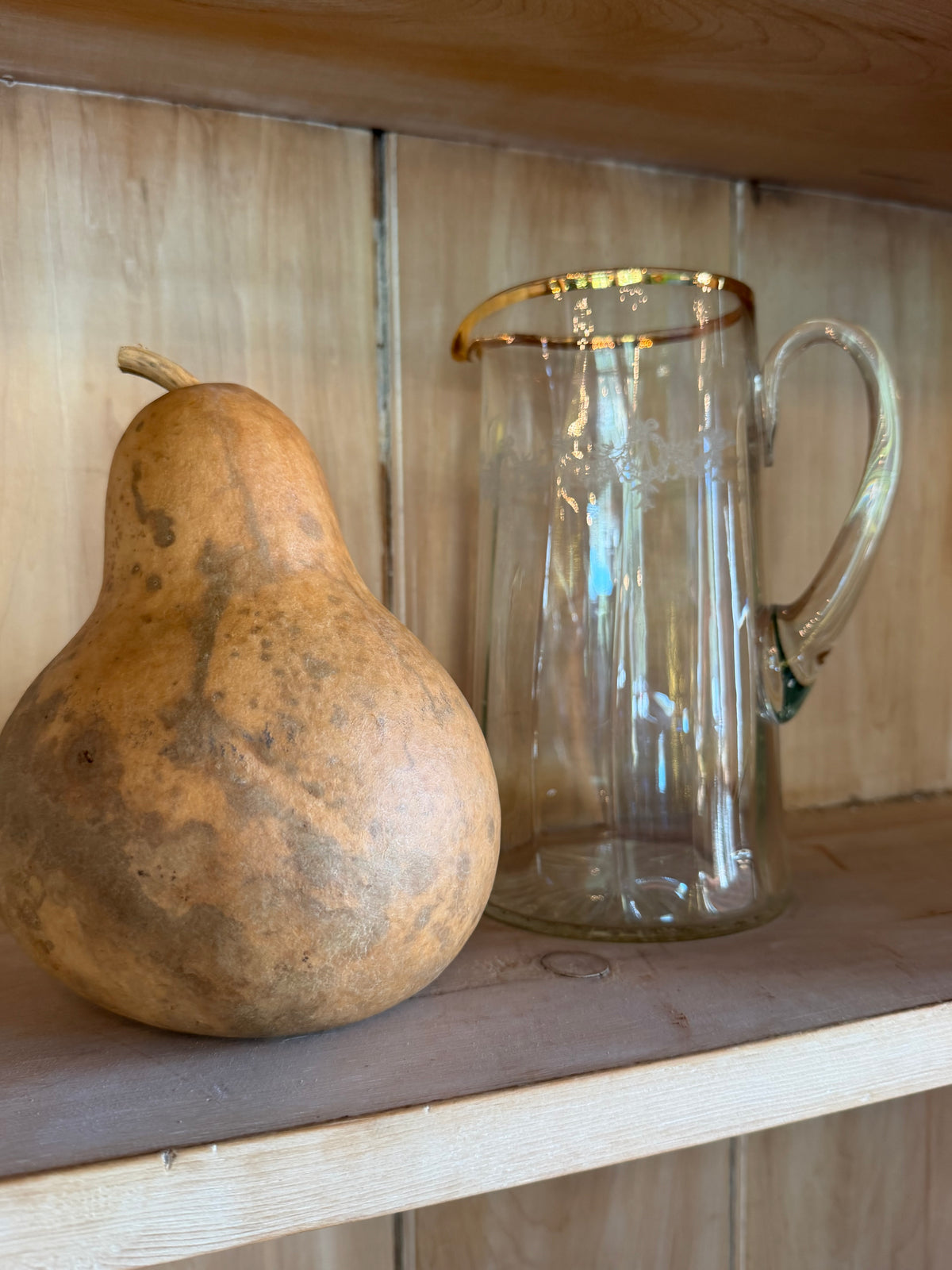 Etched Pitcher