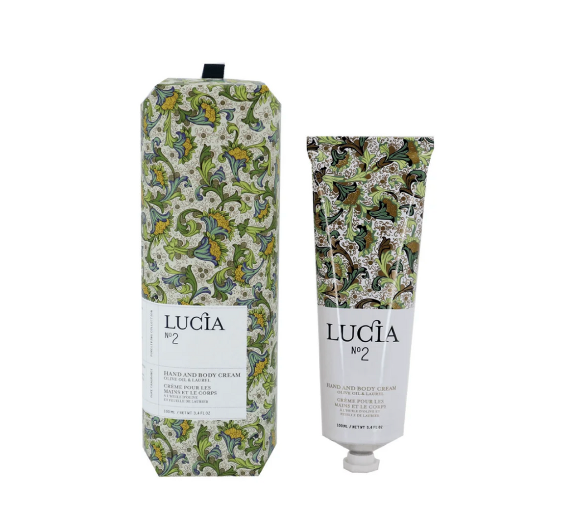 Olive Oil & Laurel Leaf Hand and Body Cream