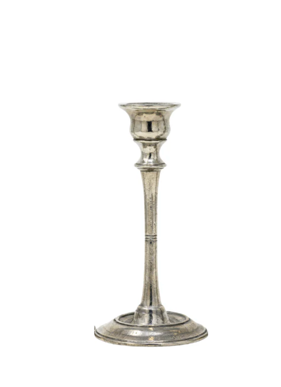 Timeless Pewter Candlesticks