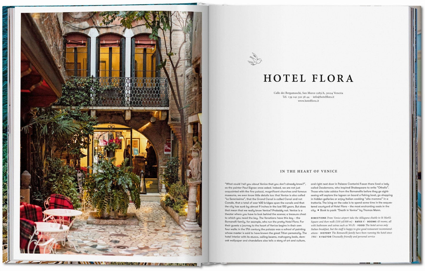 TASCHEN America - Great Escapes Italy. The Hotel Book (German, French, English)