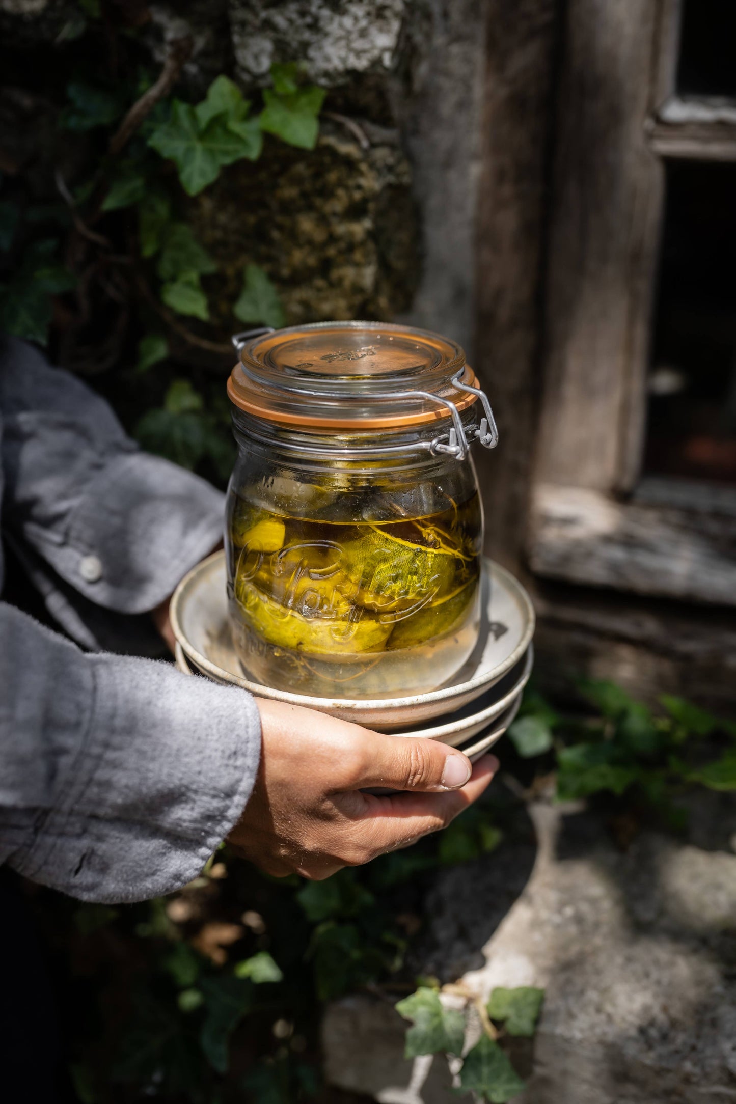 Le Parfait Rounded French Glass Storage Jar