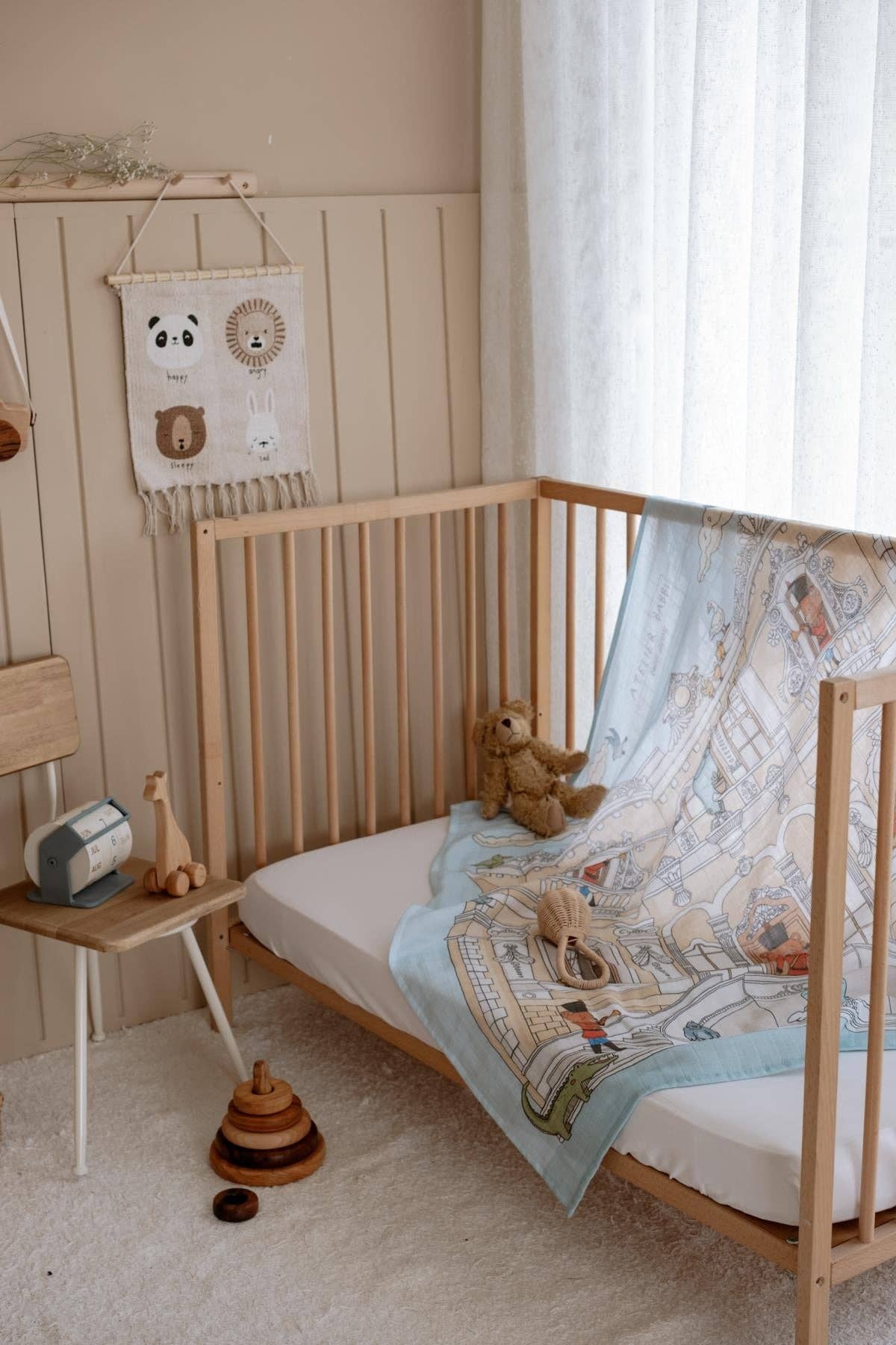 Atelier Babbi - Double-Layer Muslin Blanket - Royal Mansion