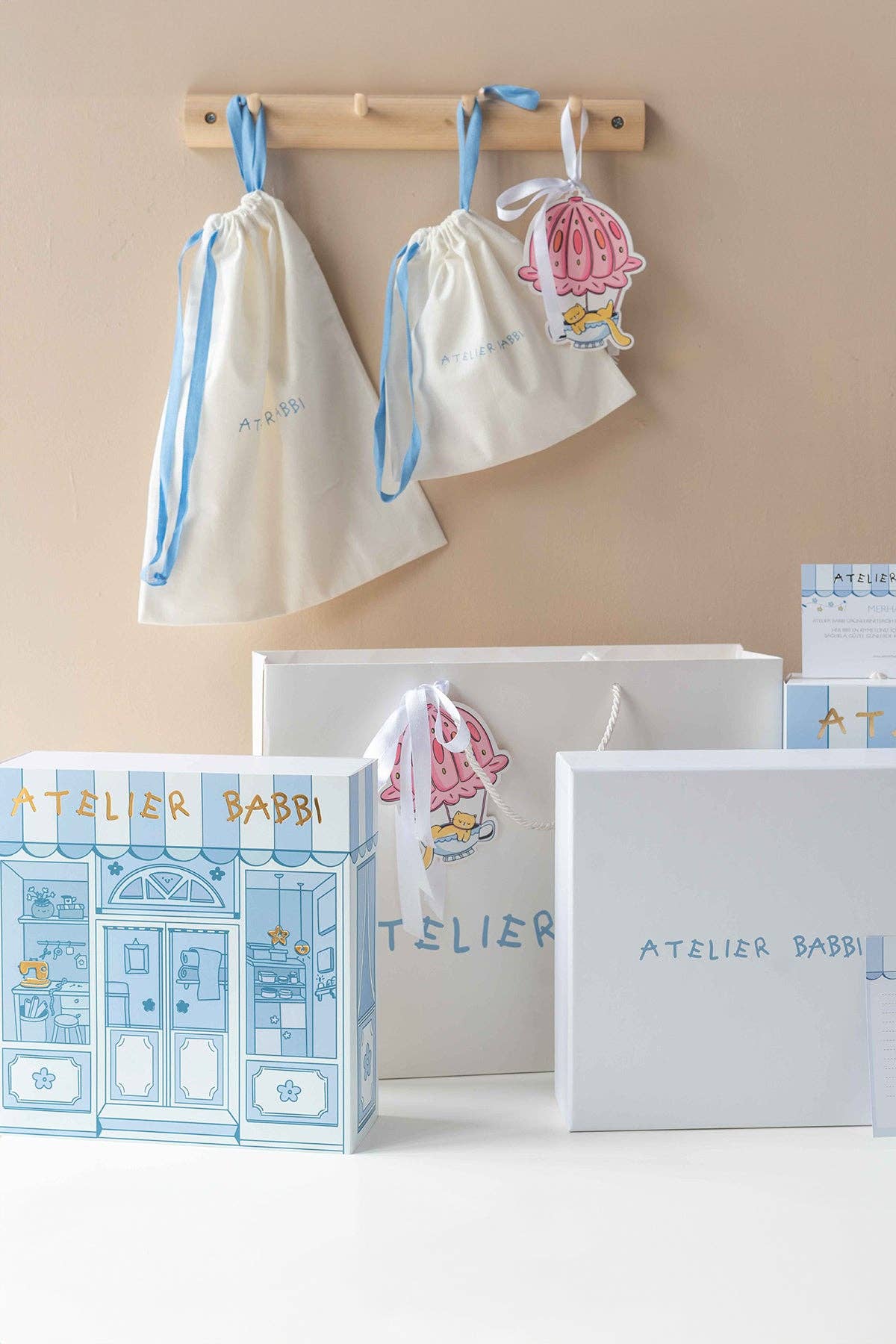 Toile De Jouy Pink 3-Piece Newborn Set