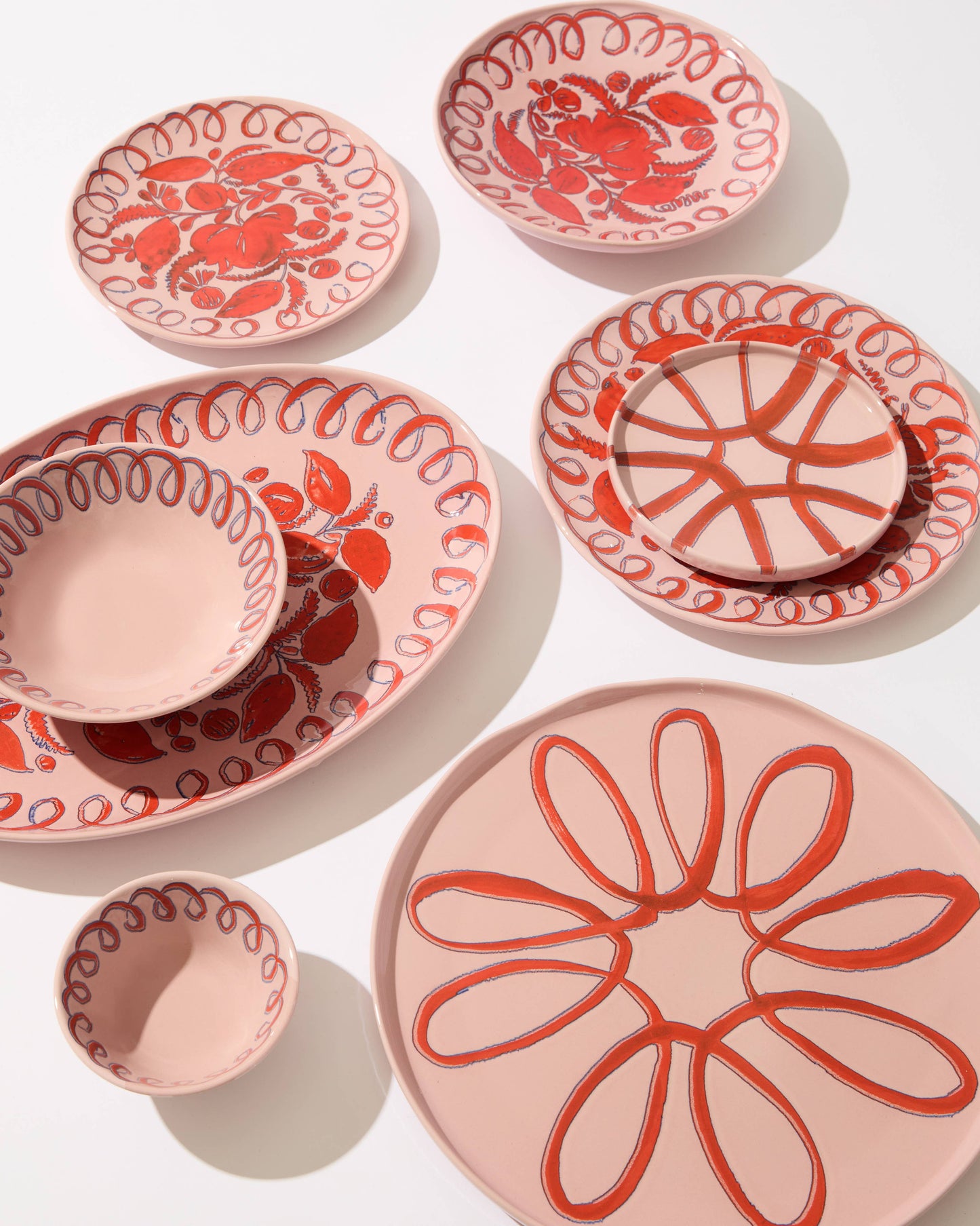 Amalfi Berry Bowl - Pink