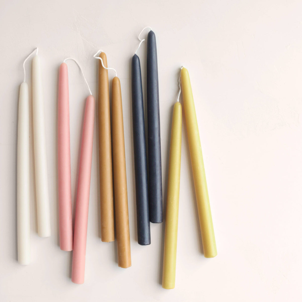 The Floral Society - 12" Beeswax Taper Candles