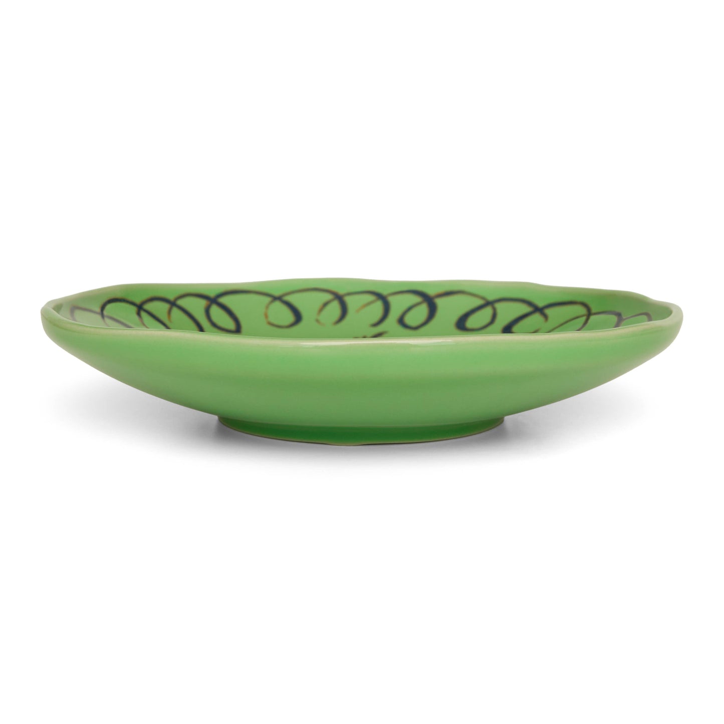 Amalfi Dessert Plate - Green