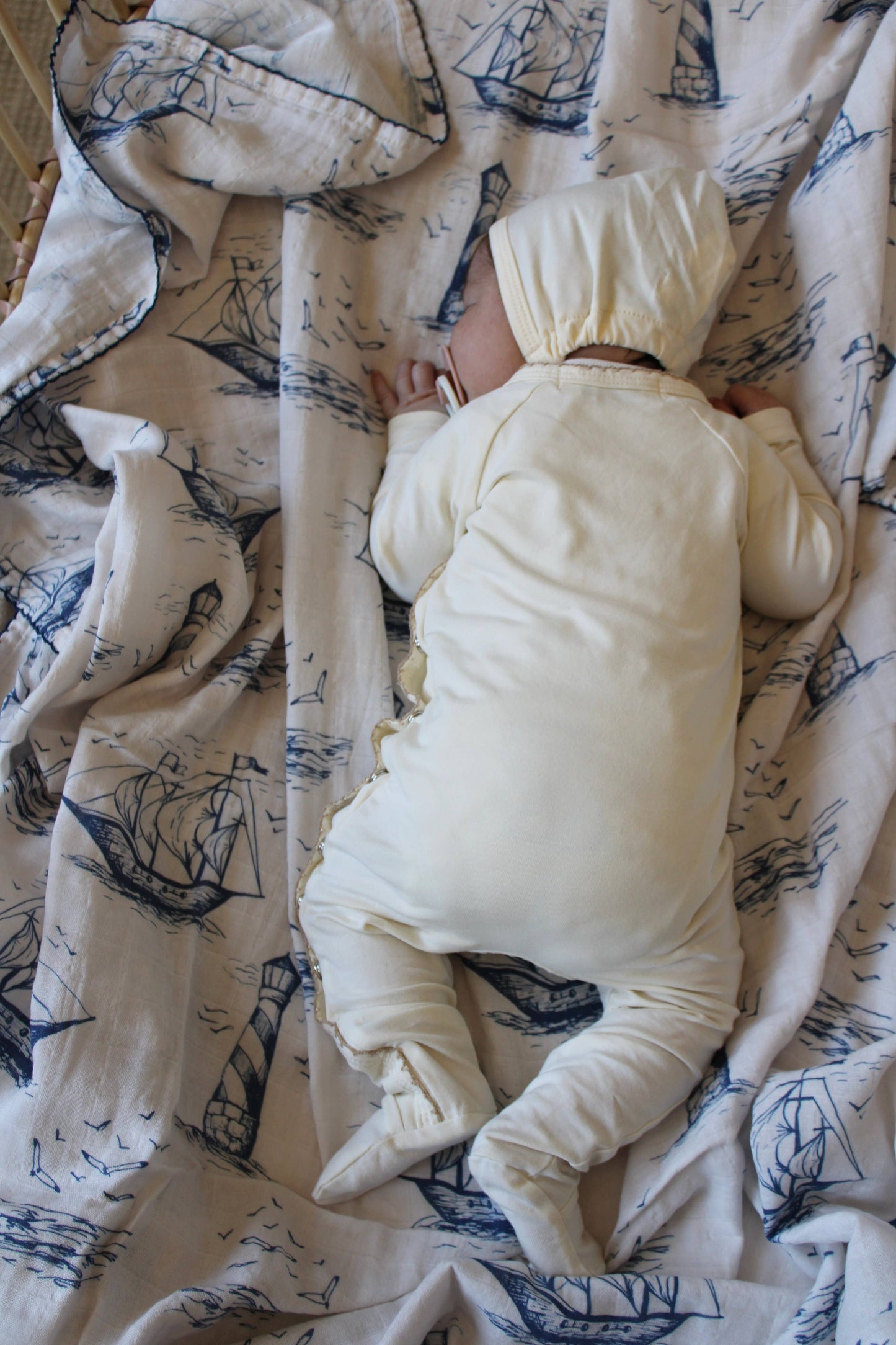 Organic Sailor Dream Muslin Blanket