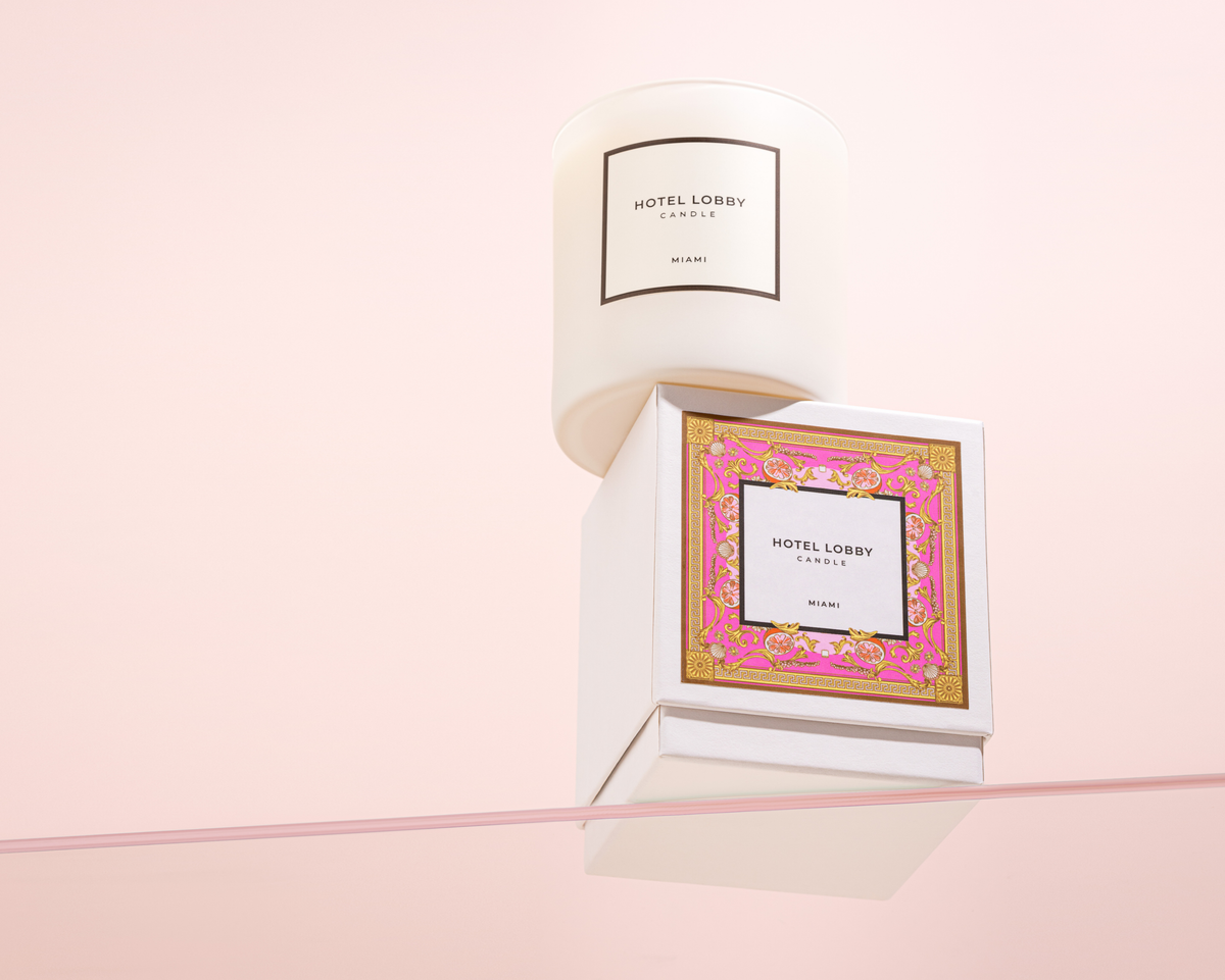 Hotel Lobby Candle Miami - Luxury Soy Candle