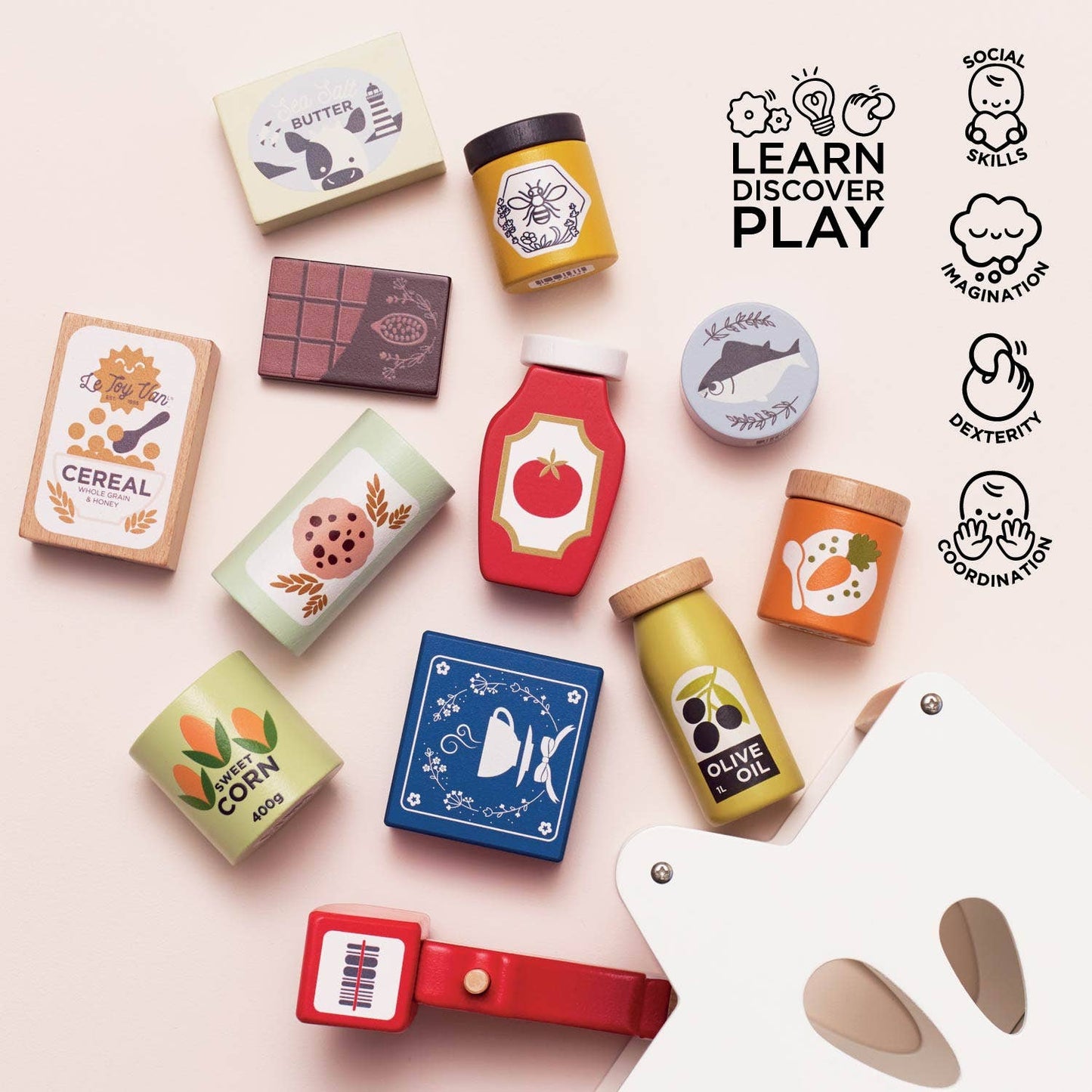Wooden Grocery Set