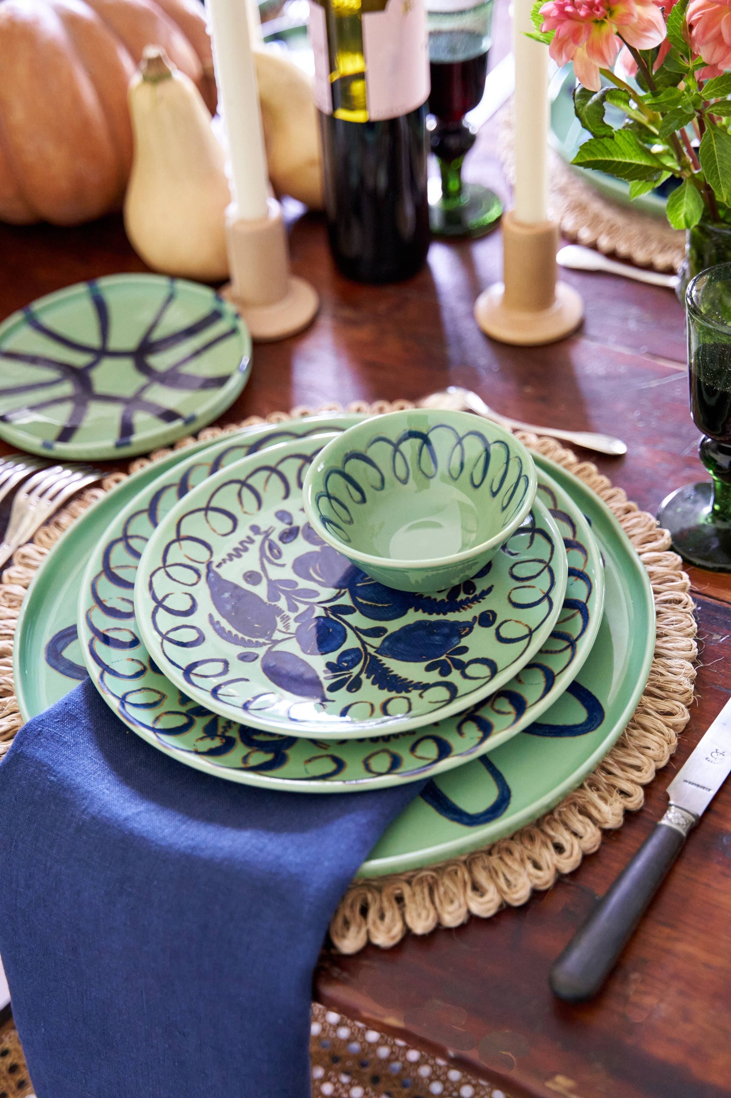 Amalfi Berry Bowl - Green
