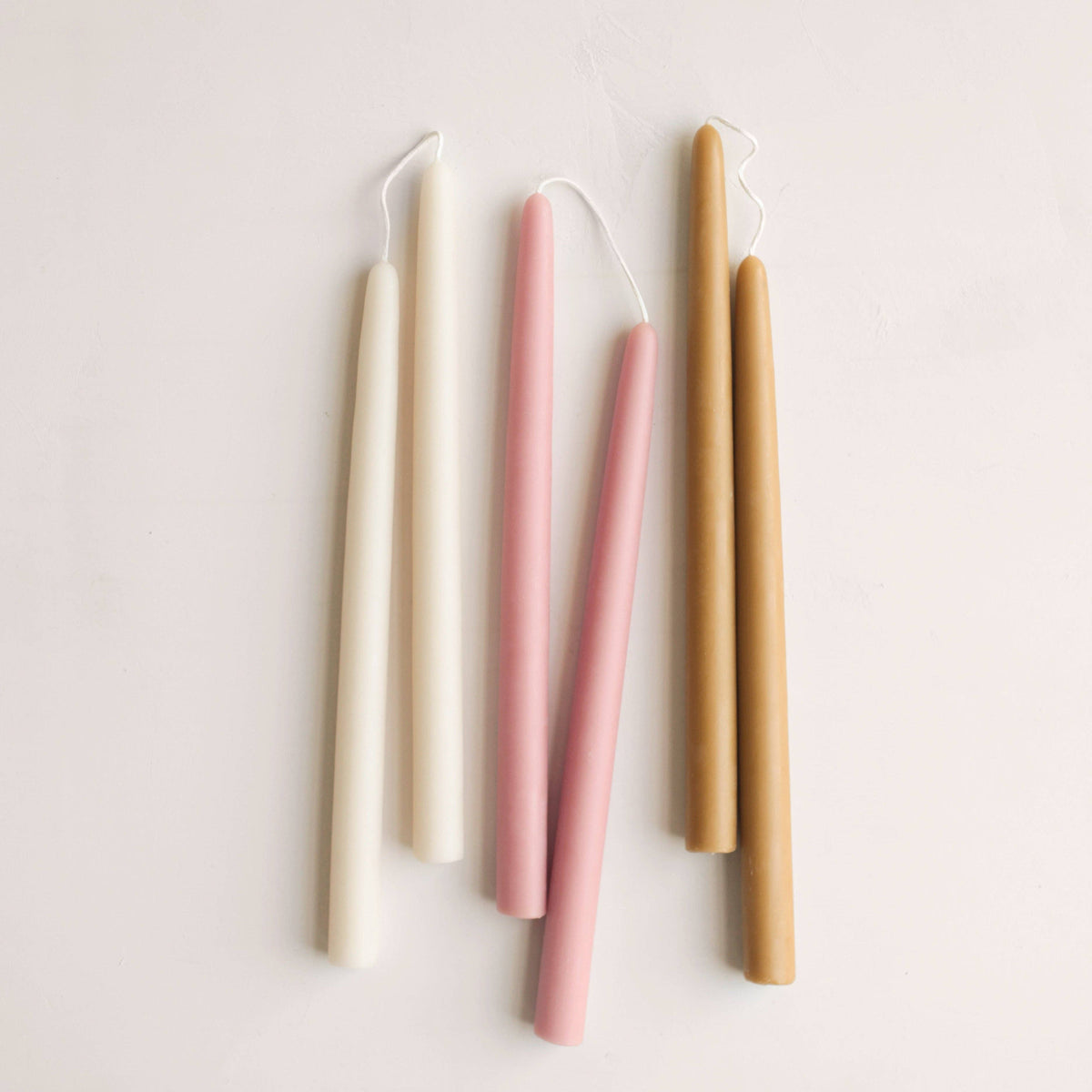 The Floral Society - 12" Beeswax Taper Candles