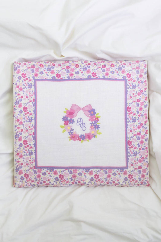 Atelier Babbi - Burp Cloth - Tiny Flowers / Pink
