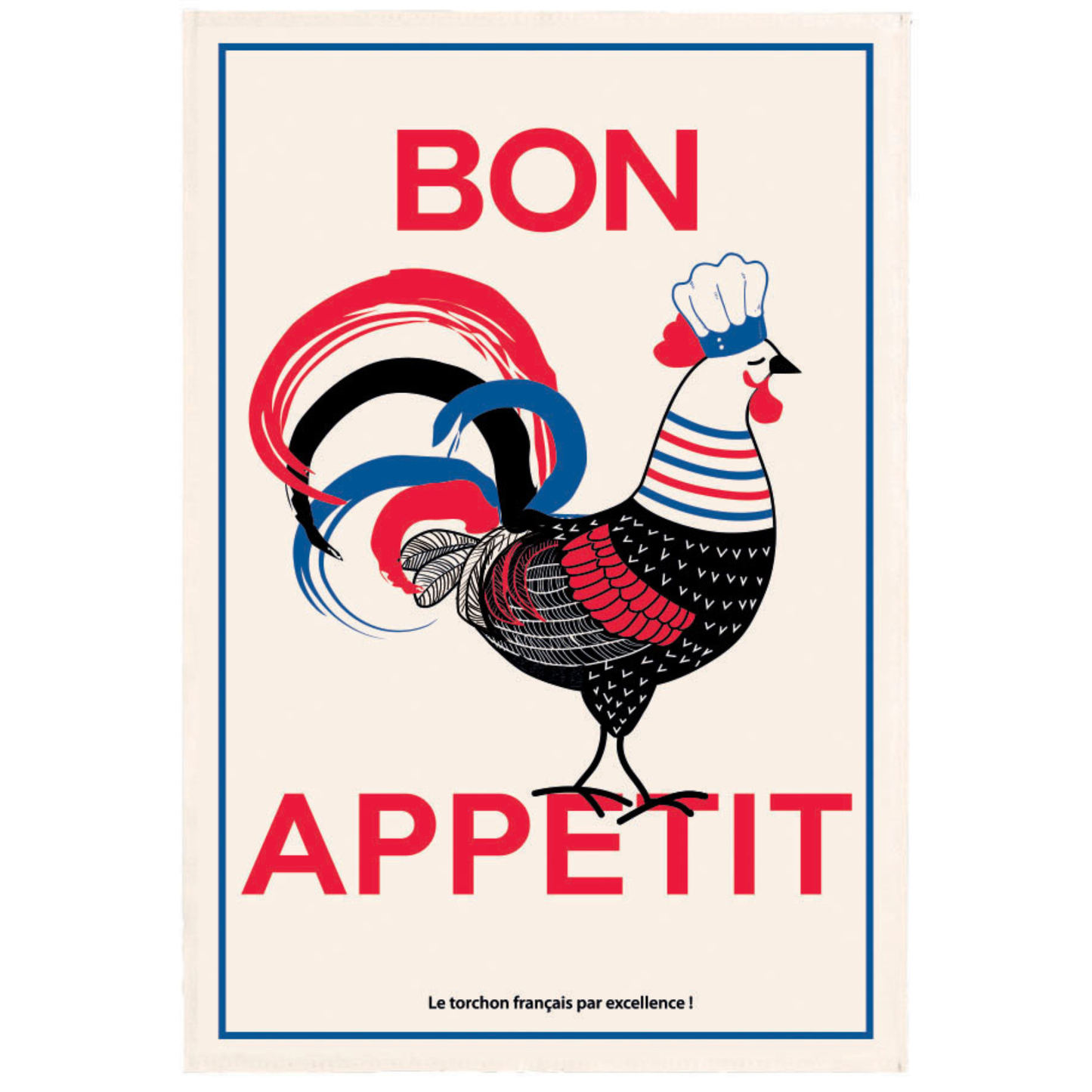 Bonjour, Bon Appetit Tea Towels