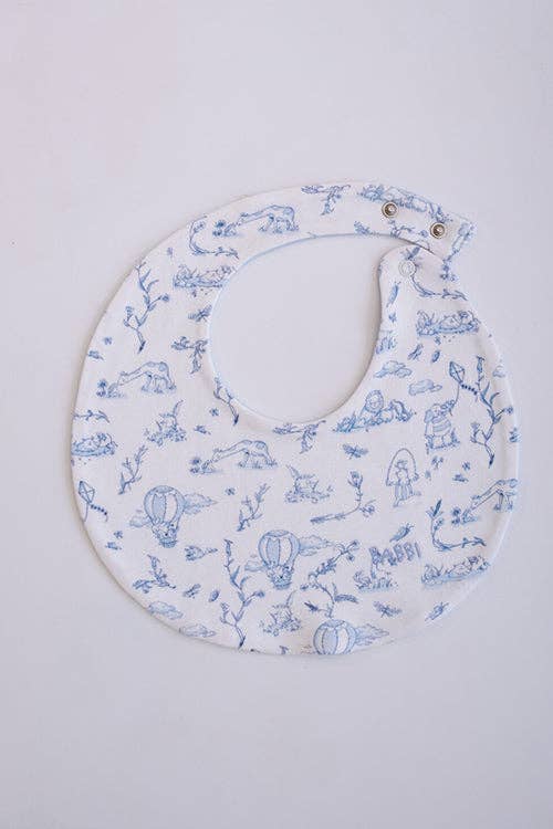 Atelier Babbi - Bib - Toile de Jouy/Blue