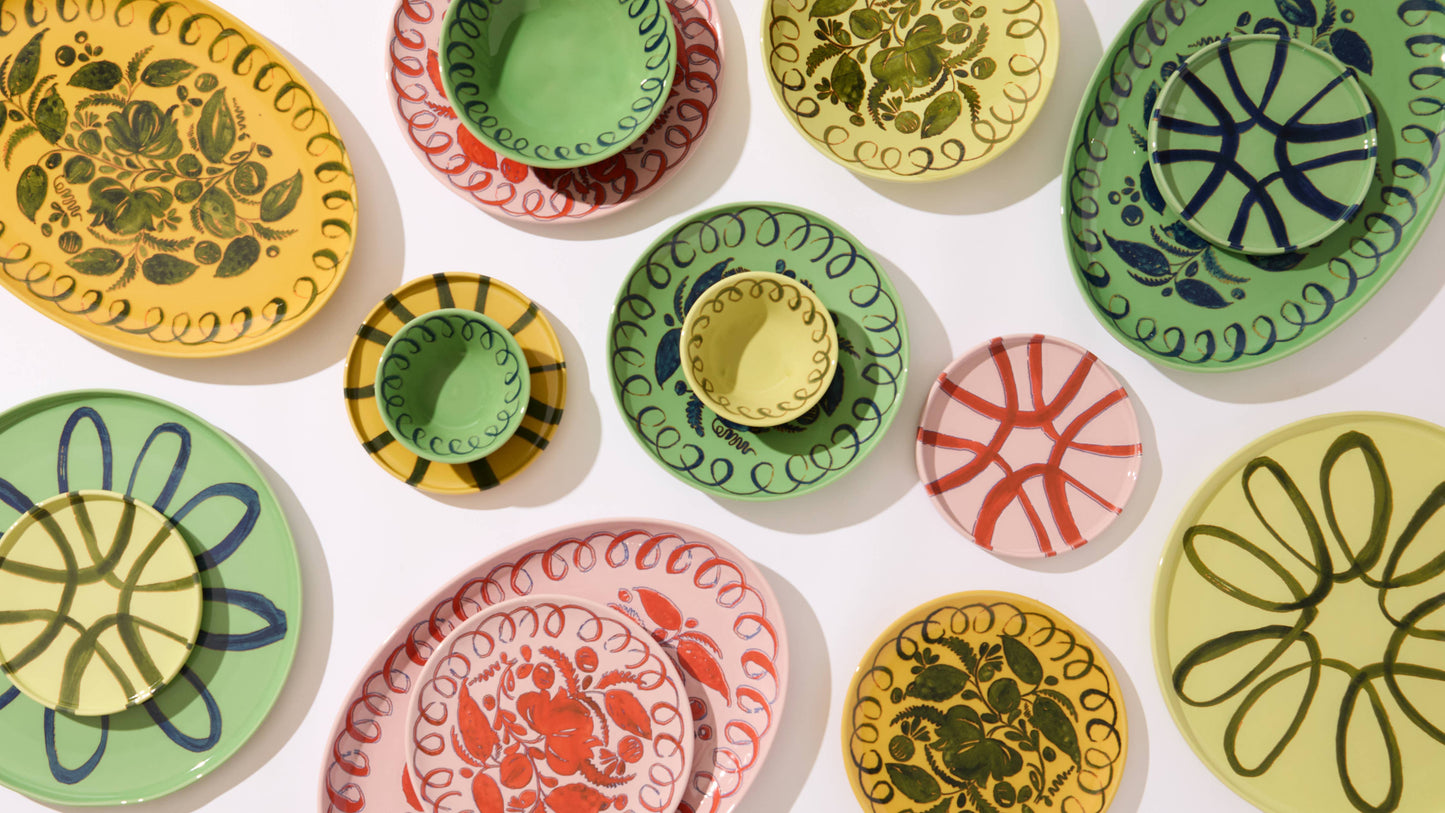 Amalfi Berry Bowl - Green
