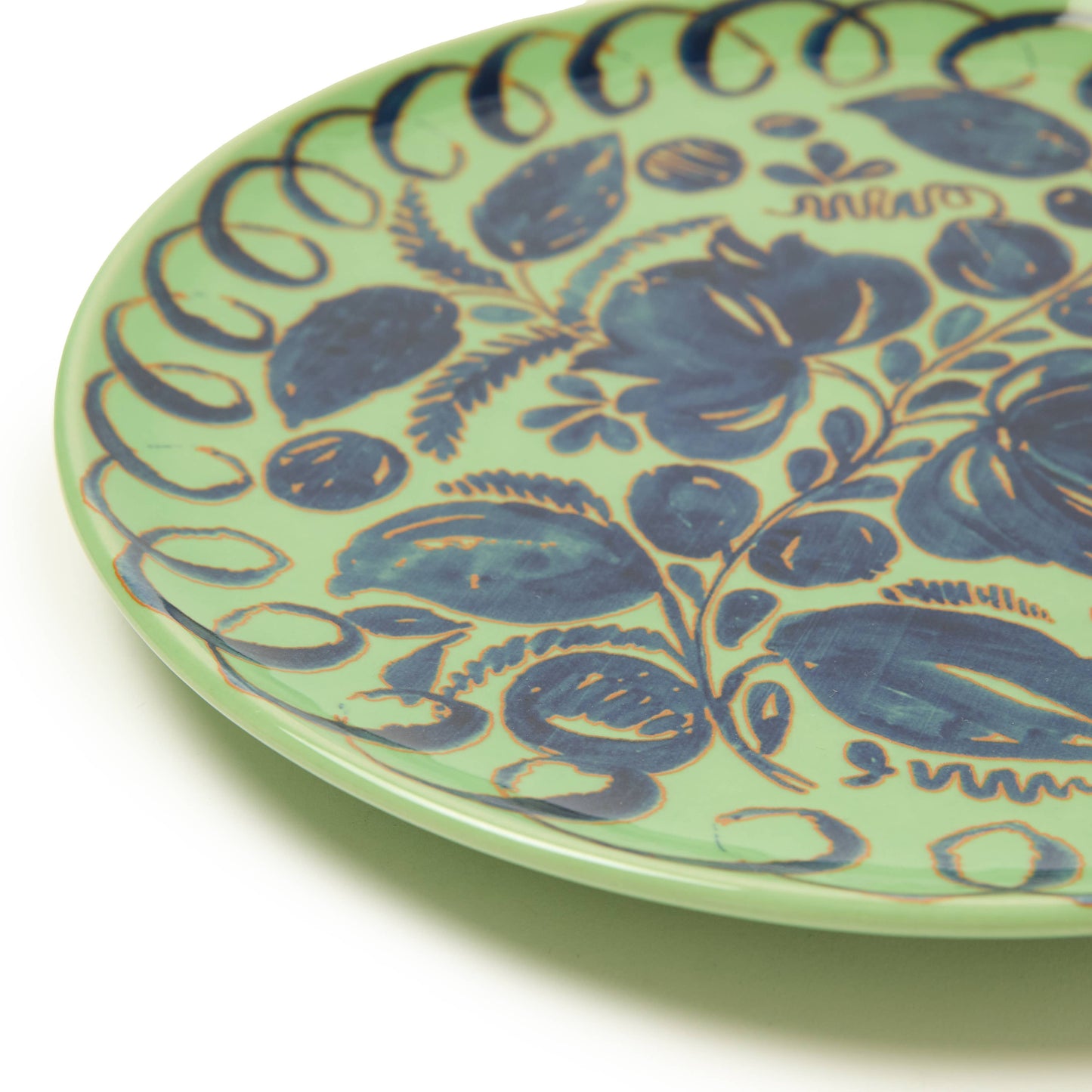 Amalfi Dinner Plate - Green