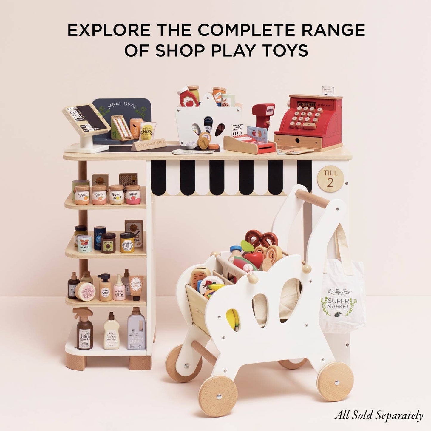 Wooden Grocery Set