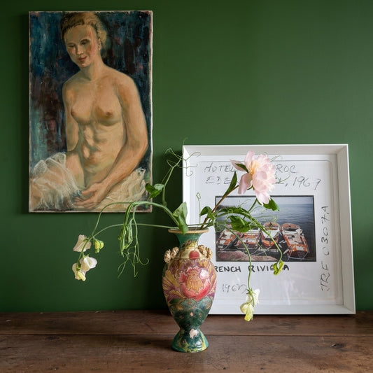 Magnificent Moriage Porcelain Vase