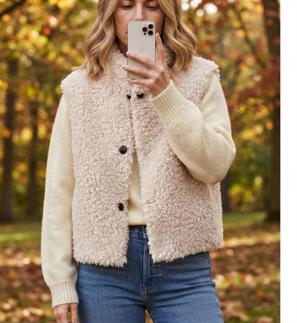 Shearling Vest