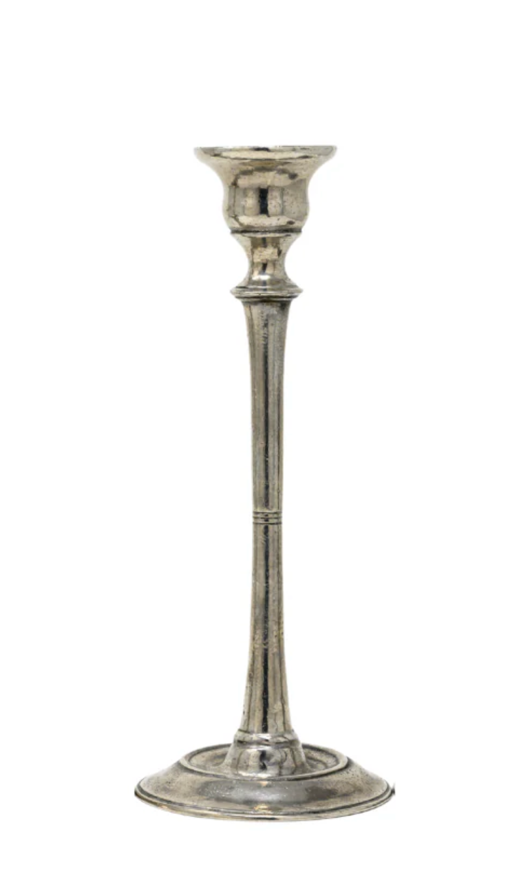 Timeless Pewter Candlesticks