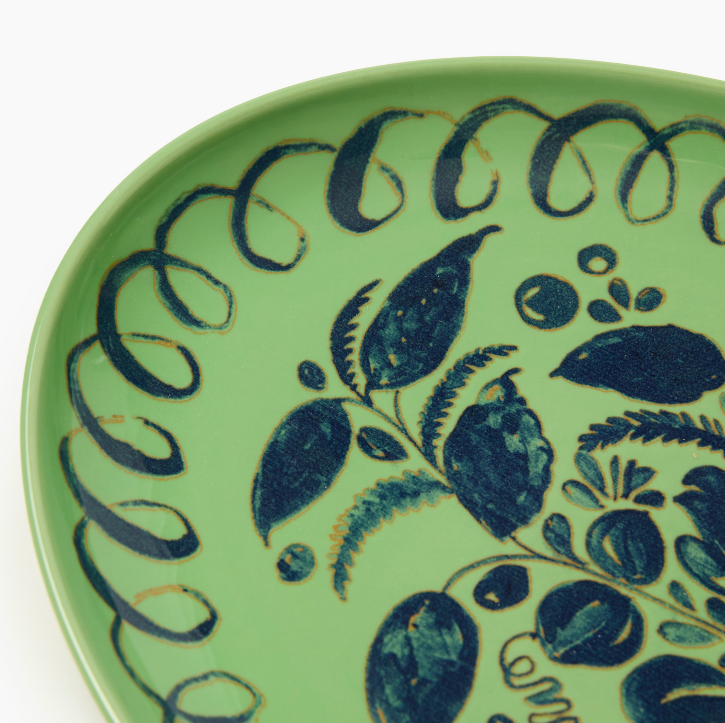 Amalfi Oval Tray - Green
