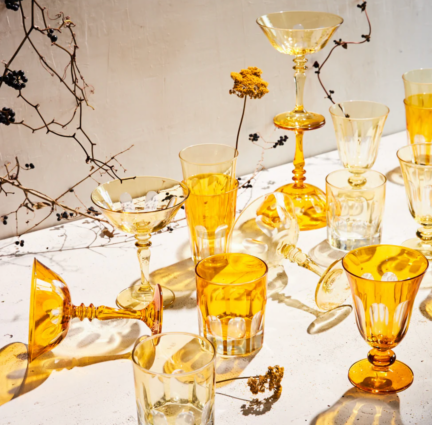 Gilded Ginger Gatsby Coupes Set/2