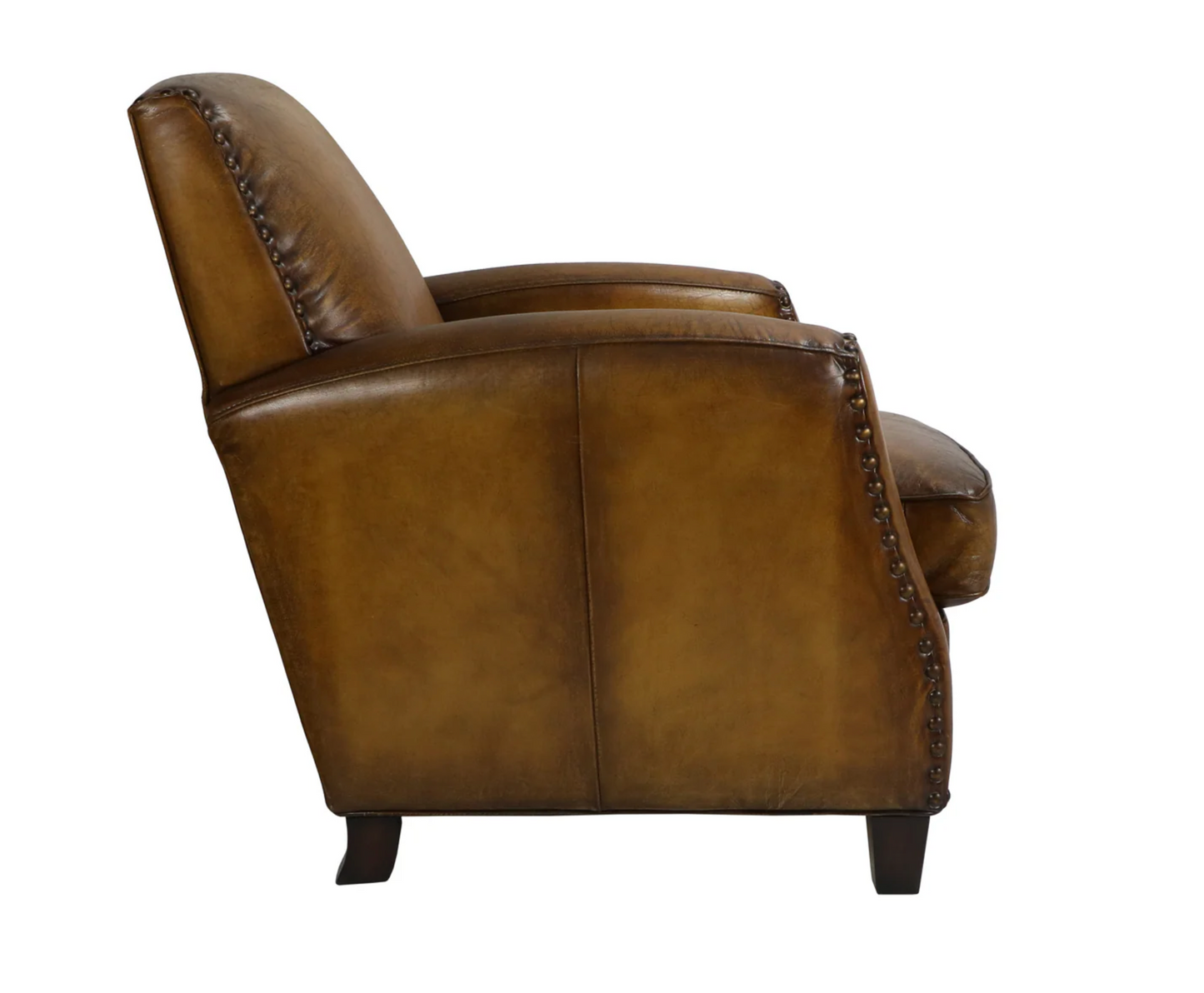 Paris Flea Market Leather Chair
