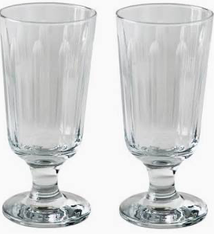 Empire Footed Glasses-Set of 2