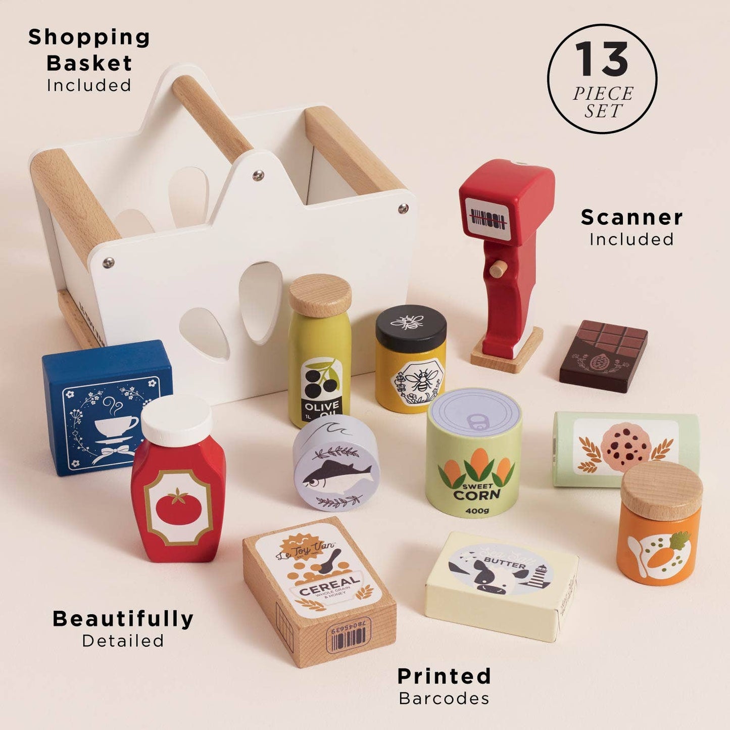 Wooden Grocery Set