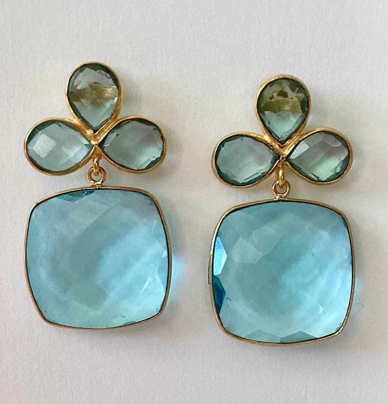 Julie Ryan Design - Delleny Aqua Quartz Double Blue