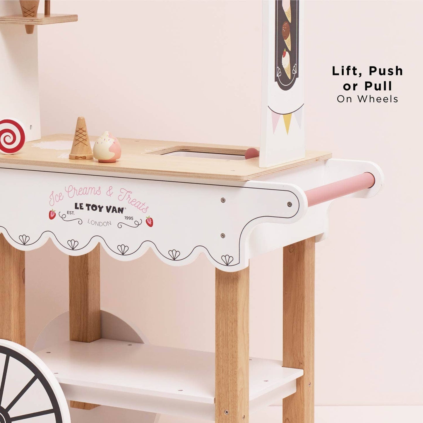 Ice Cream Trolley Market Stall