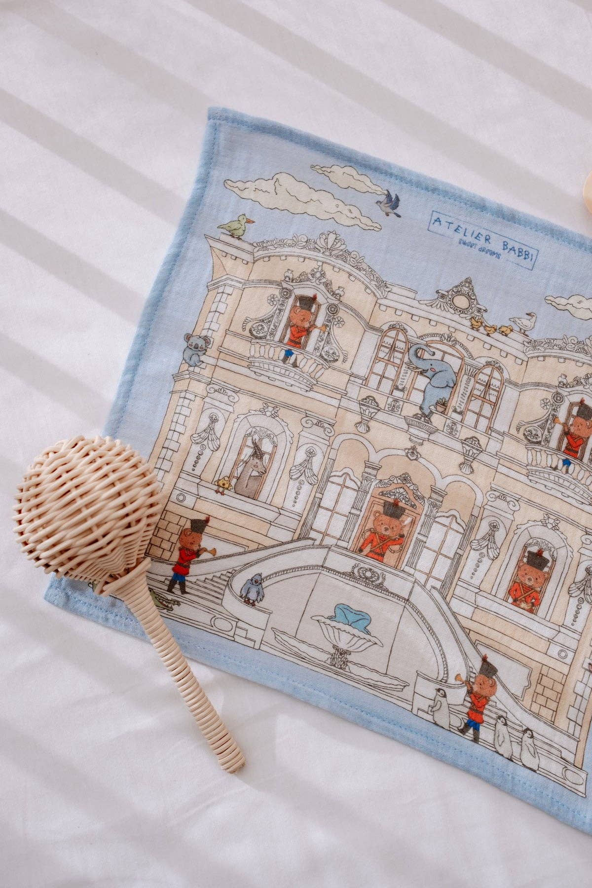 Royal Mansion Burp Cloth