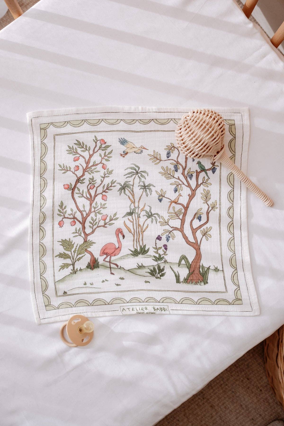 Spring Burp Cloth