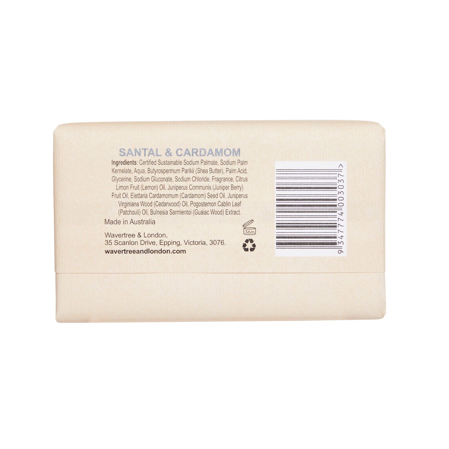 Santal & Cardamon Dreamy Unisex Soap