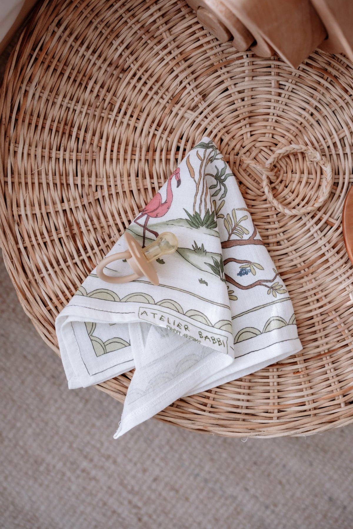baby burp cloth le marchande